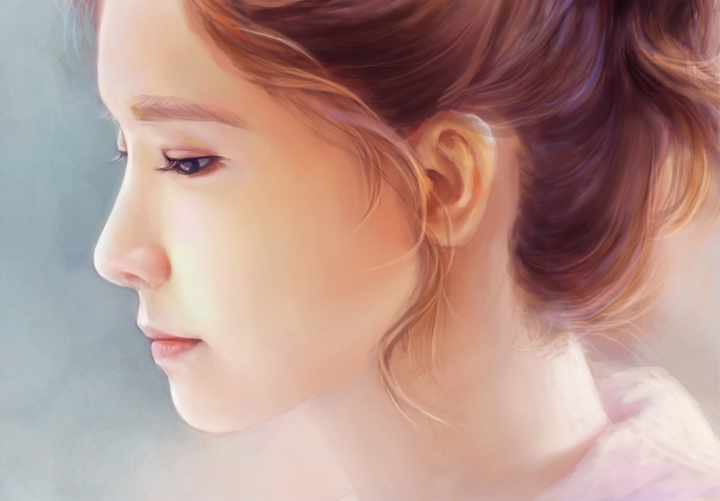 Beautiful Girl Painting